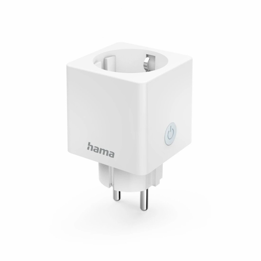 Smart-Home-Produkte Hama | Wifi-Steckdose, Klein, Quadratisch, 3680 W, 16A, 3Er-Pack