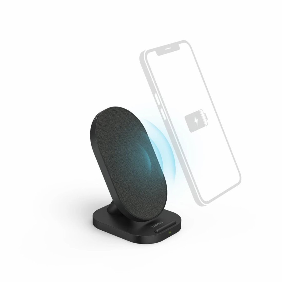 Handy & Mobile-Zubehör Hama | Wireless Charger Qi-Fc10S-Fab, 10 W, Kabellose Smartphone-Ladestation, Sw