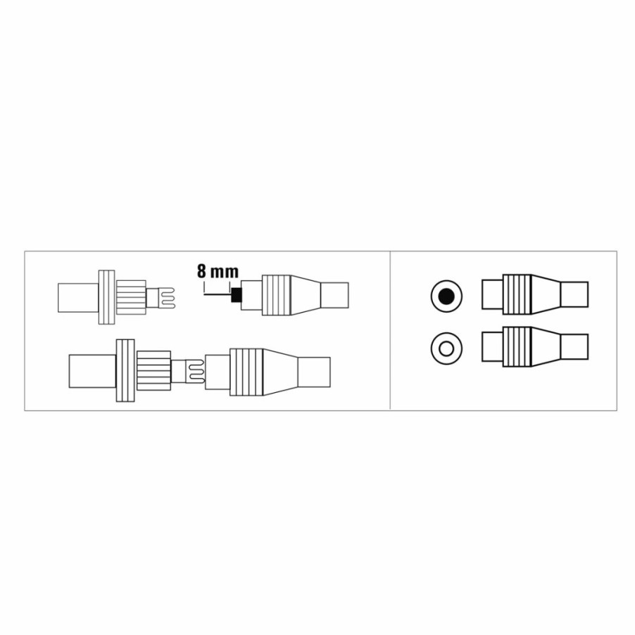 TV & Heimkino-Zubehör Hama Kabel-TV: Zubehör | Koax-Set, Stecker/Kupplung, Klemmbar