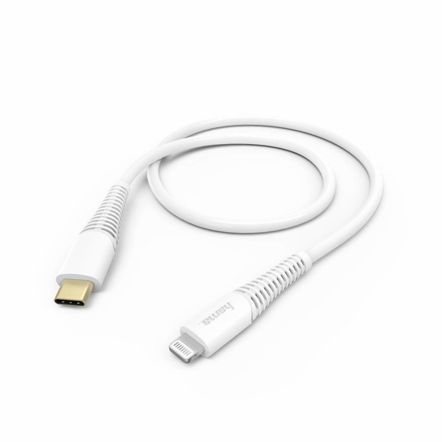 Handy & Mobile-Zubehör Hama | Schnelllade-/Datenkabel, Usb-C - Lightning, 1,5 M, Weis