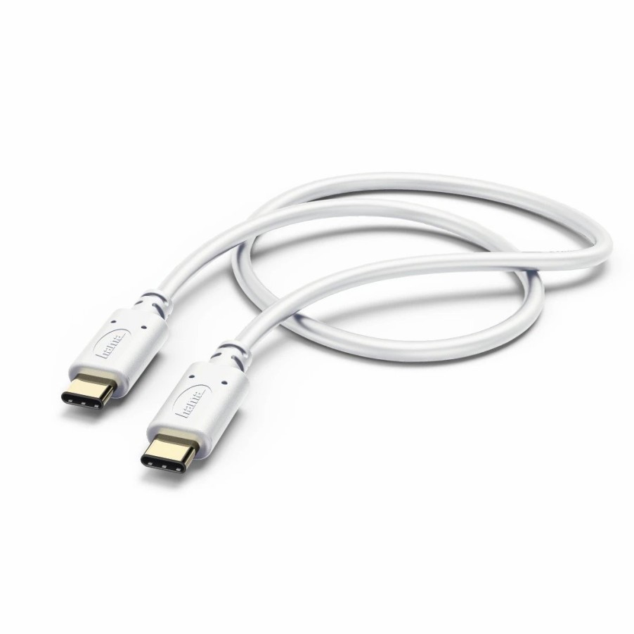 Handy & Mobile-Zubehör Hama | Lade-/Datenkabel, Usb Type-C - Usb Type-C, 1,0 M, Weis