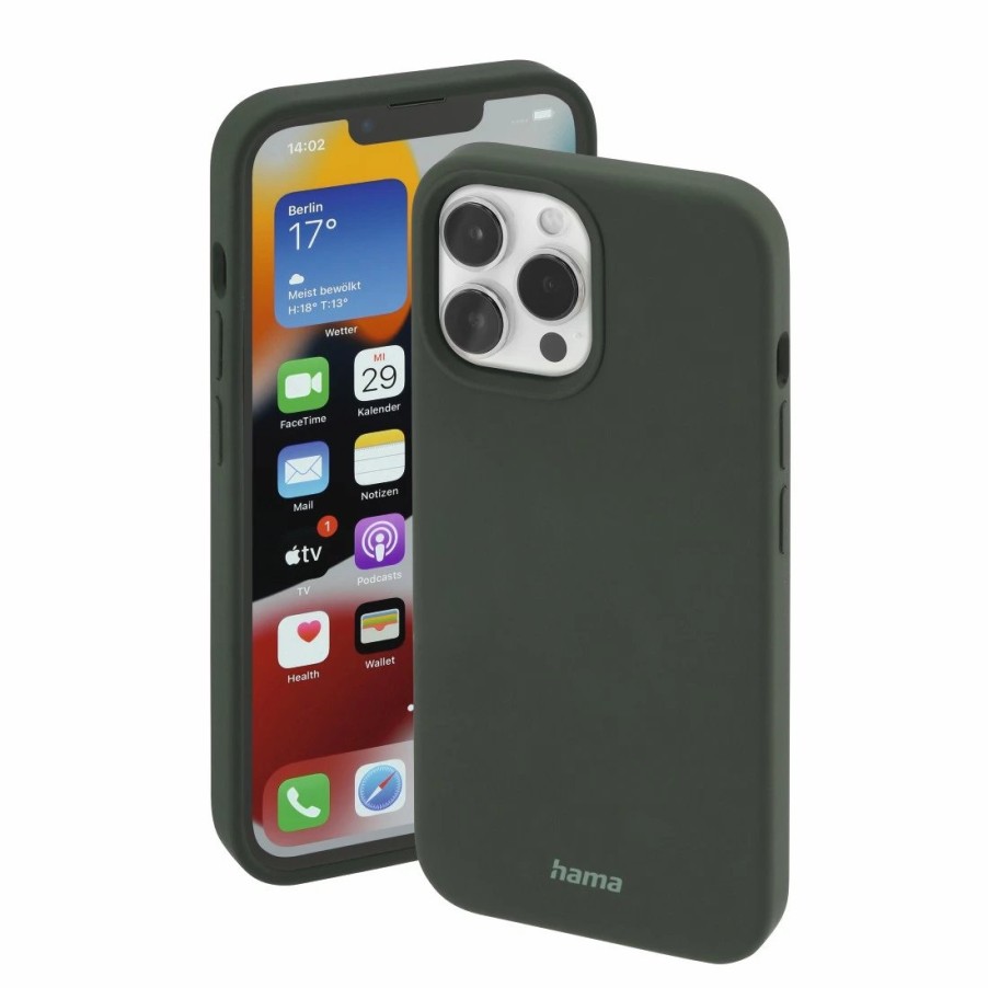 Handy & Mobile-Zubehör Hama | Cover Magcase Finest Feel Pro Fur Apple Iphone 13 Pro, Grun