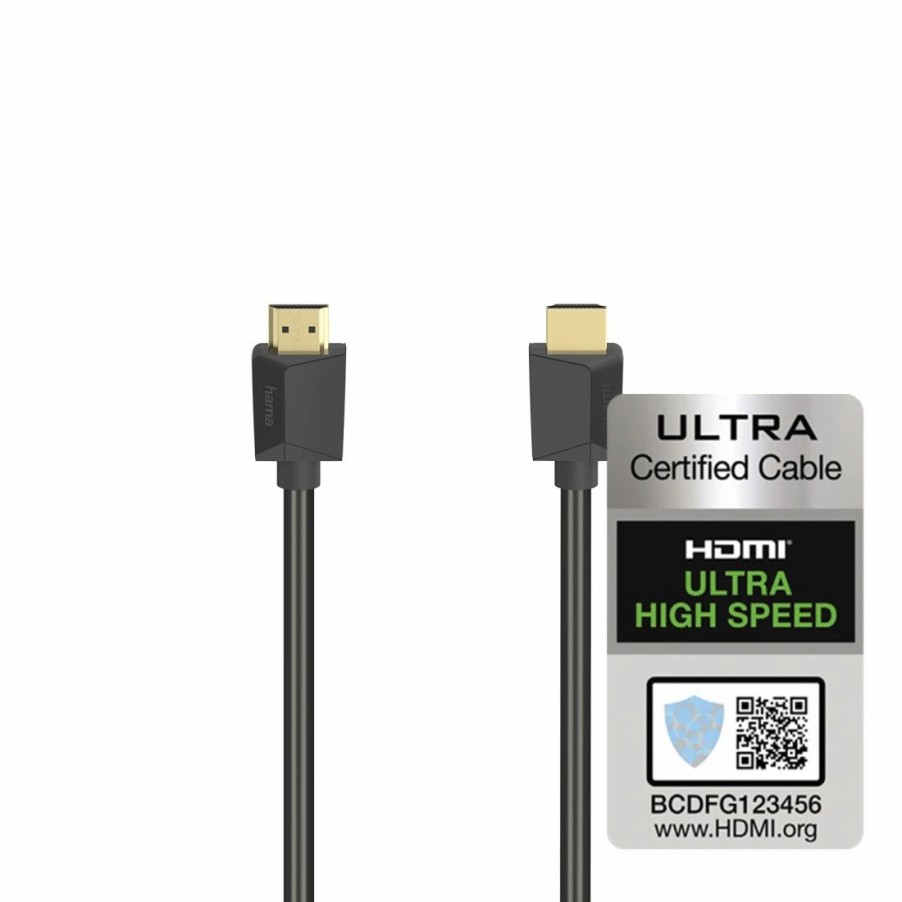 TV & Heimkino-Zubehör Hama HDMI-Kabel für TVs | Ultra High Speed Hdmi™-Kabel, Zertifiziert, Stecker-Stecker, 8K, 2,0 M