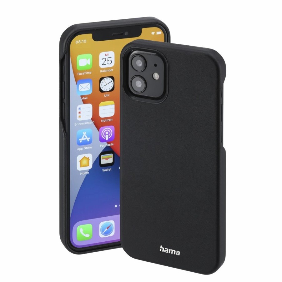 Handy & Mobile-Zubehör Hama | Cover Magcase Finest Sense Fur Apple Iphone 12/12 Pro, Schwarz