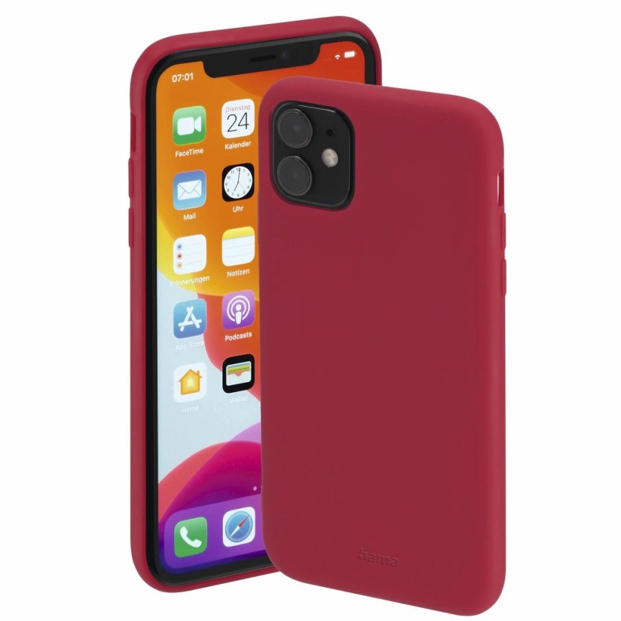 Handy & Mobile-Zubehör Hama | Cover Finest Feel Fur Apple Iphone 11, Rot