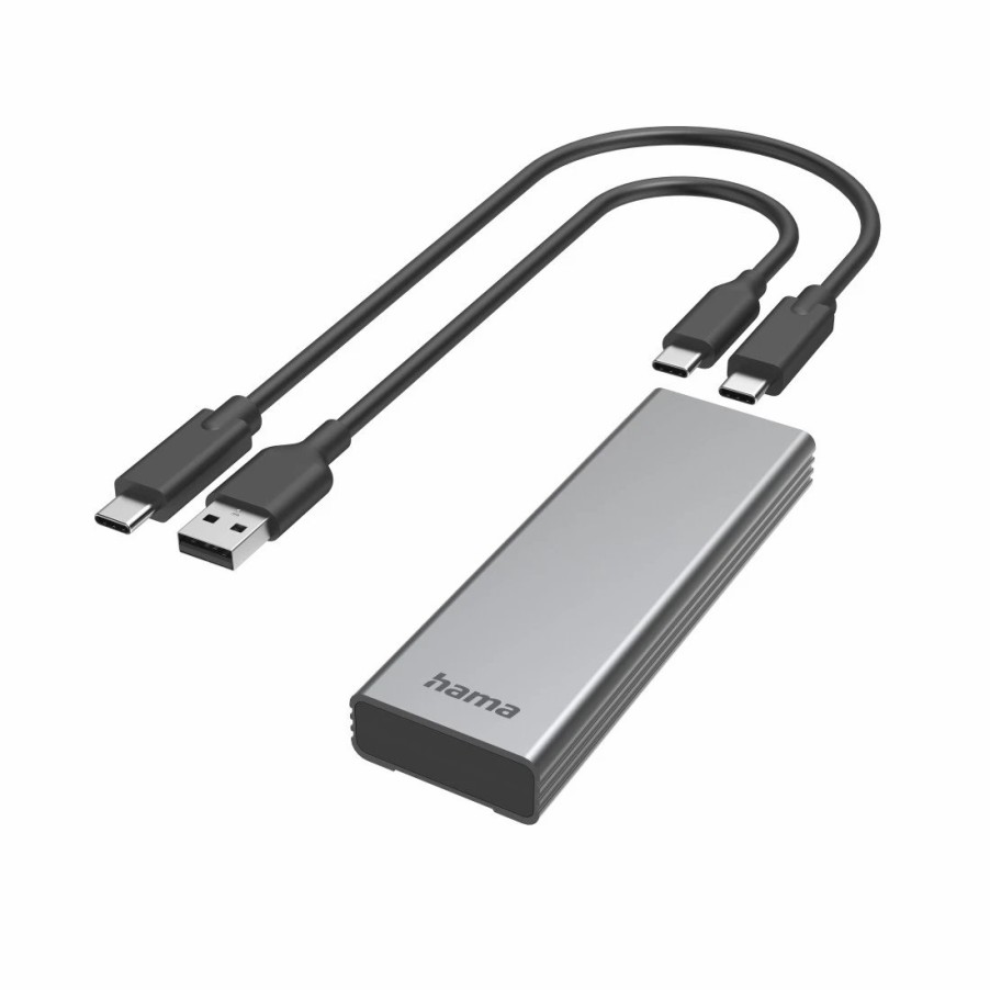 PC- & Laptop-Zubehör Hama | Usb-Festplattengehause Fur M.2 Sata & Nvme Ssd-Festplatten