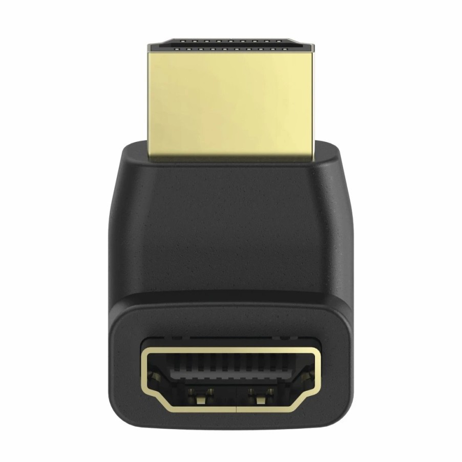 TV & Heimkino-Zubehör Hama HDMI-Kabel für TVs | High Speed Hdmi™-Winkeladapter, Stecker - Kupplung, 90°