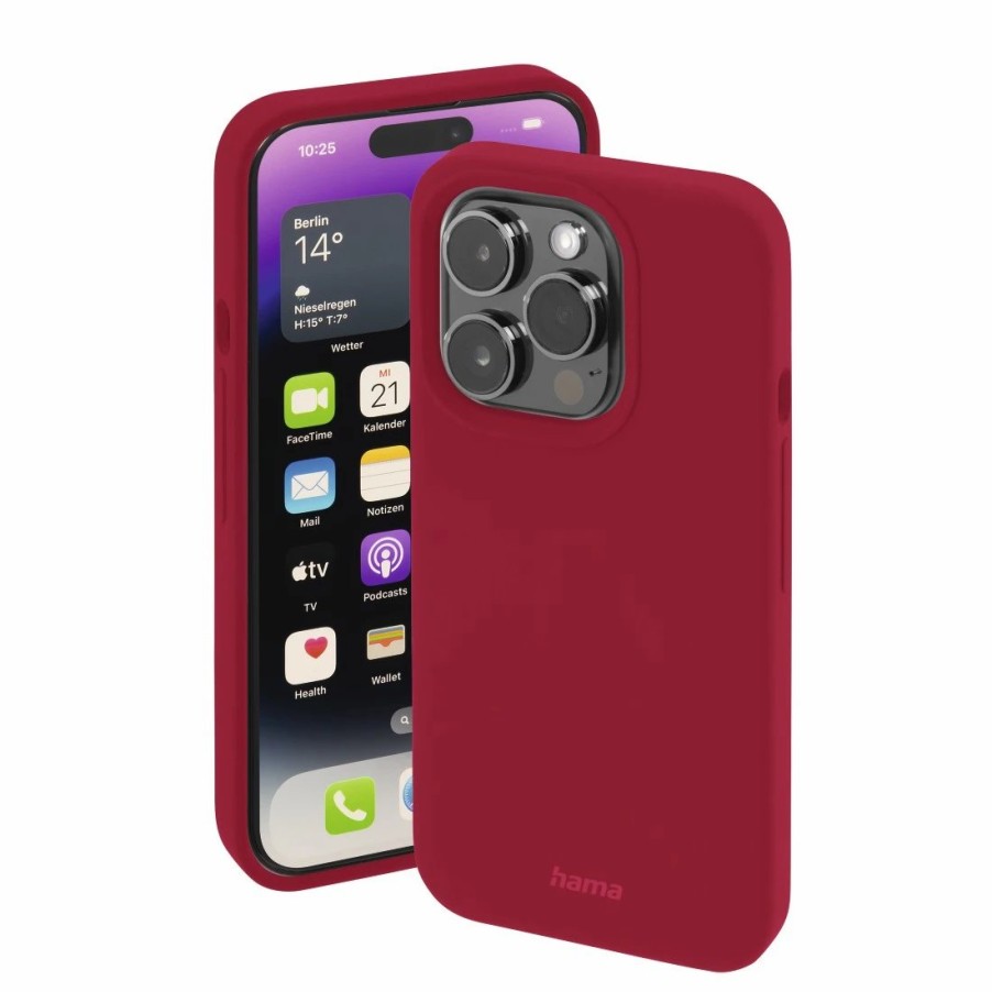 Handy & Mobile-Zubehör Hama | Cover Magcase Finest Feel Pro Fur Apple Iphone 14 Pro Max, Rot