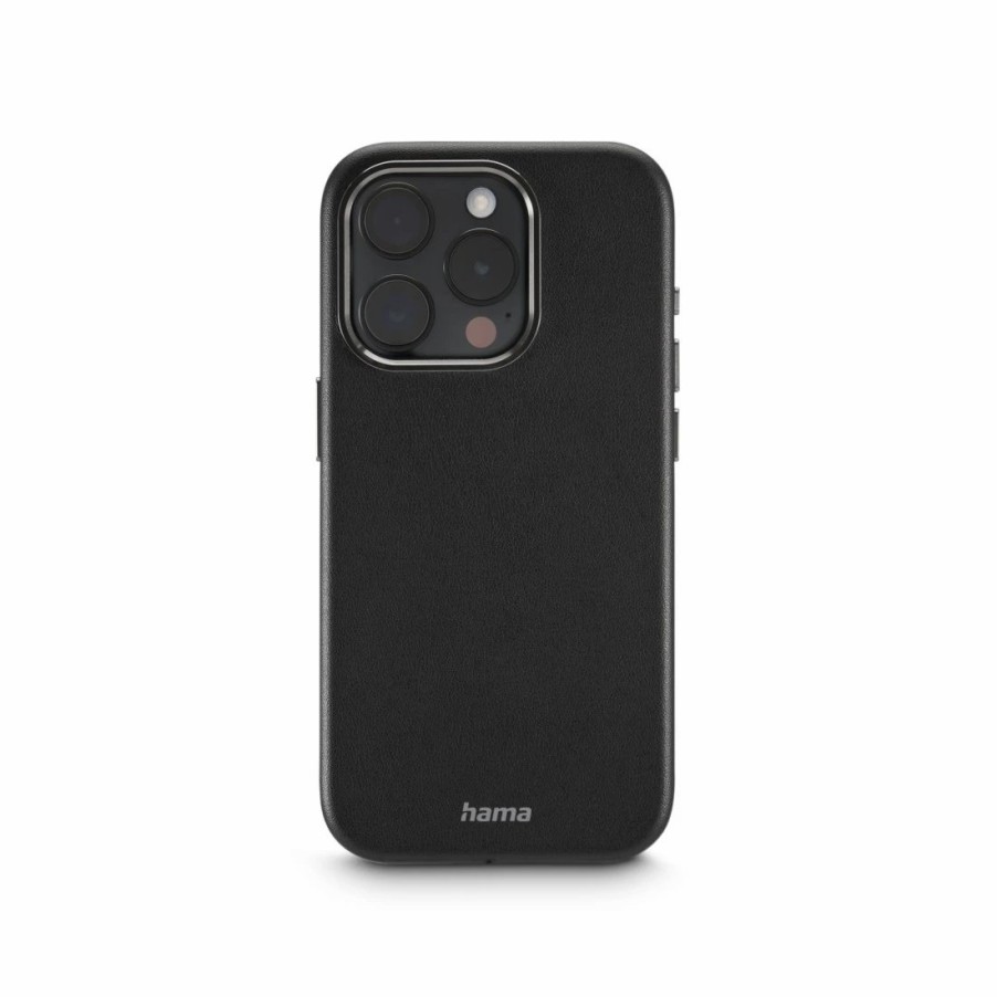 Handy & Mobile-Zubehör Hama | Handyhulle Eco Premium Fur Apple Iphone 15 Pro, Schwarz