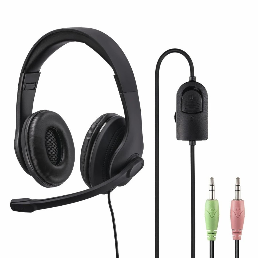 PC- & Laptop-Zubehör Hama | Pc-Office-Headset Hs-P200, Stereo, Schwarz