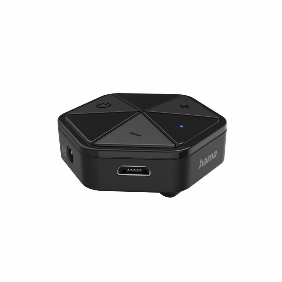 Audio & HiFi-Produkte Hama Aux-Bluetooth-Adapter | Bluetooth®-Audio-Empfanger Bt-Rex, Schwarz