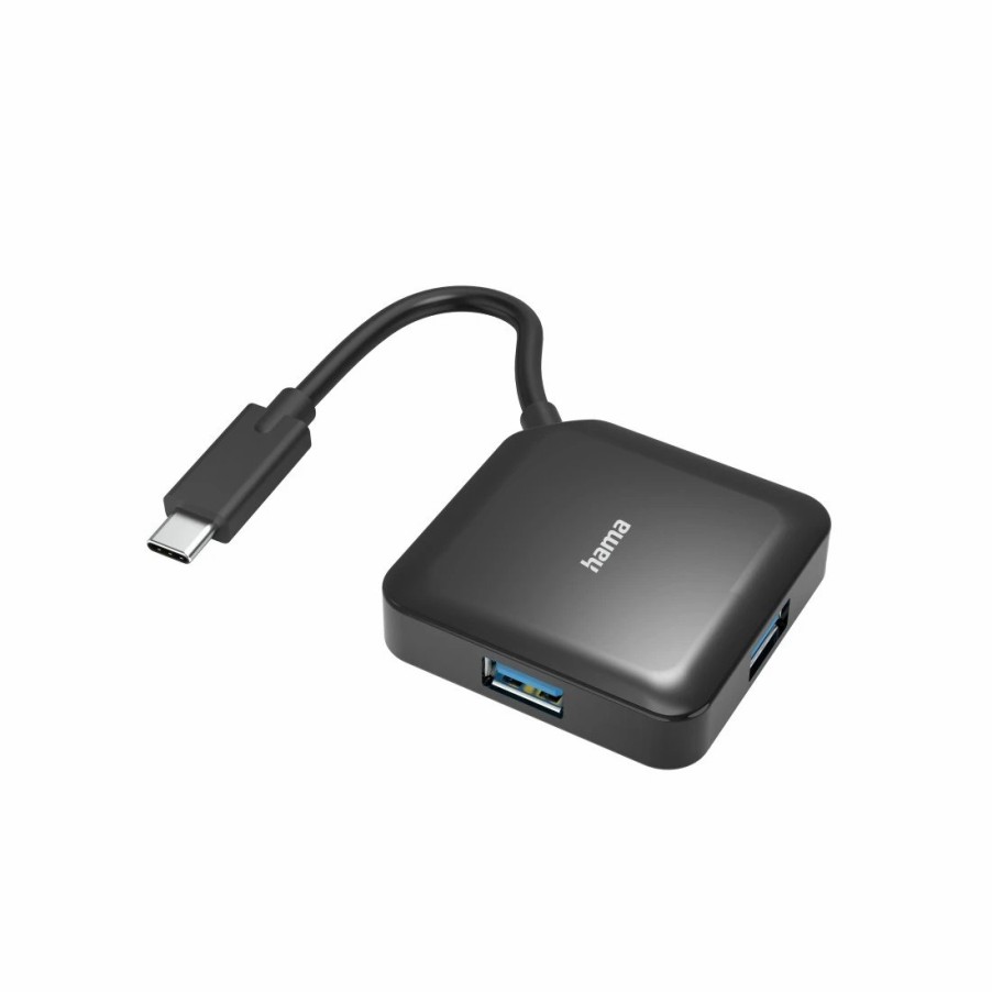 PC- & Laptop-Zubehör Hama | Usb-C-Hub, 4 Ports, Usb 3.2 Gen1, 5 Gbit/S