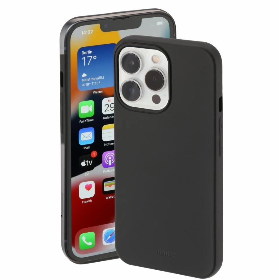 Handy & Mobile-Zubehör Hama | Cover Finest Feel Fur Apple Iphone 13 Pro, Schwarz