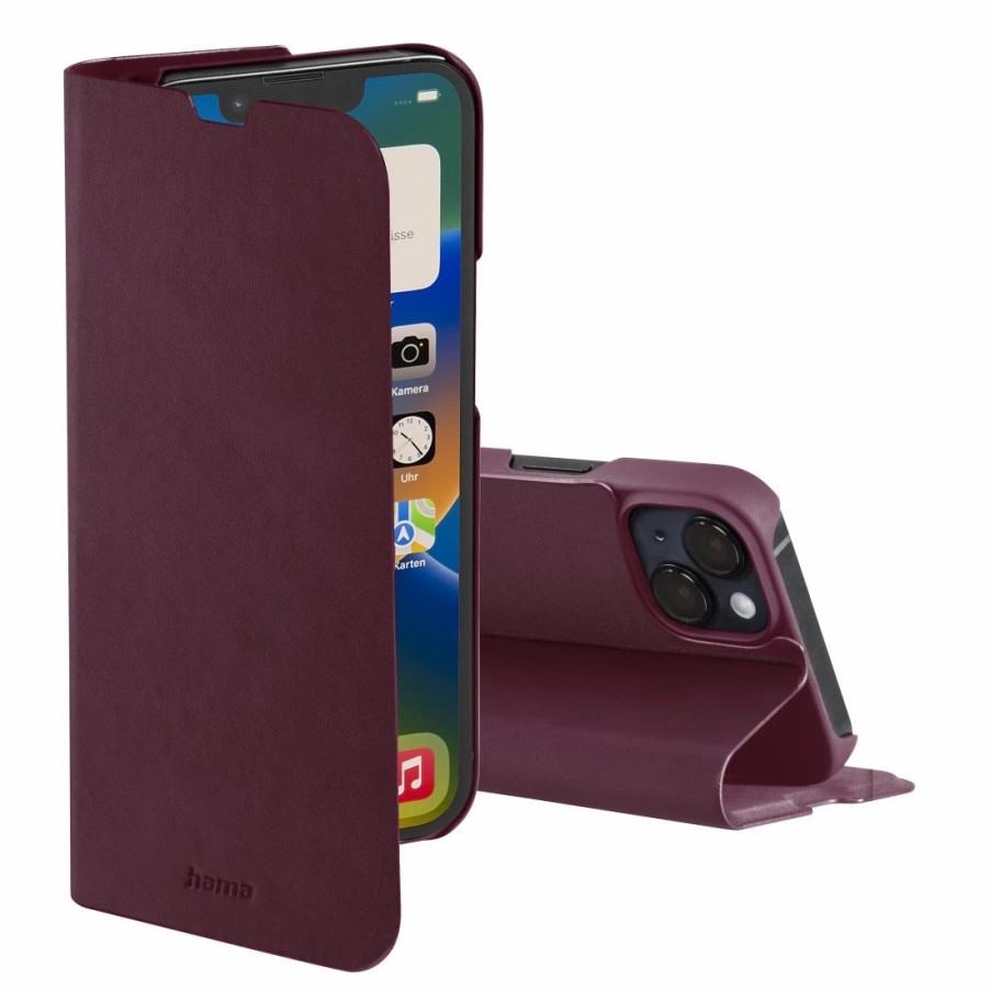 Handy & Mobile-Zubehör Hama | Booklet Guard Pro Fur Apple Iphone 14 Plus, Bordeaux