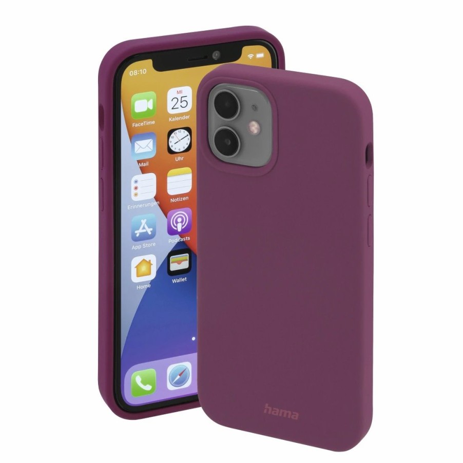 Handy & Mobile-Zubehör Hama | Cover Magcase Finest Feel Pro Fur Apple Iphone 12 Mini, Bordeaux