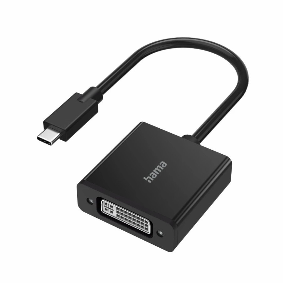 PC- & Laptop-Zubehör Hama | Video-Adapter, Usb-C-Stecker - Dvi-Buchse, Ultra-Hd 4K