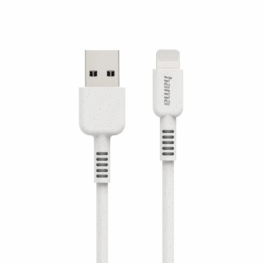 Handy & Mobile-Zubehör Hama | Ladekabel Eco, Usb-A - Lightning, 1 M, Weis