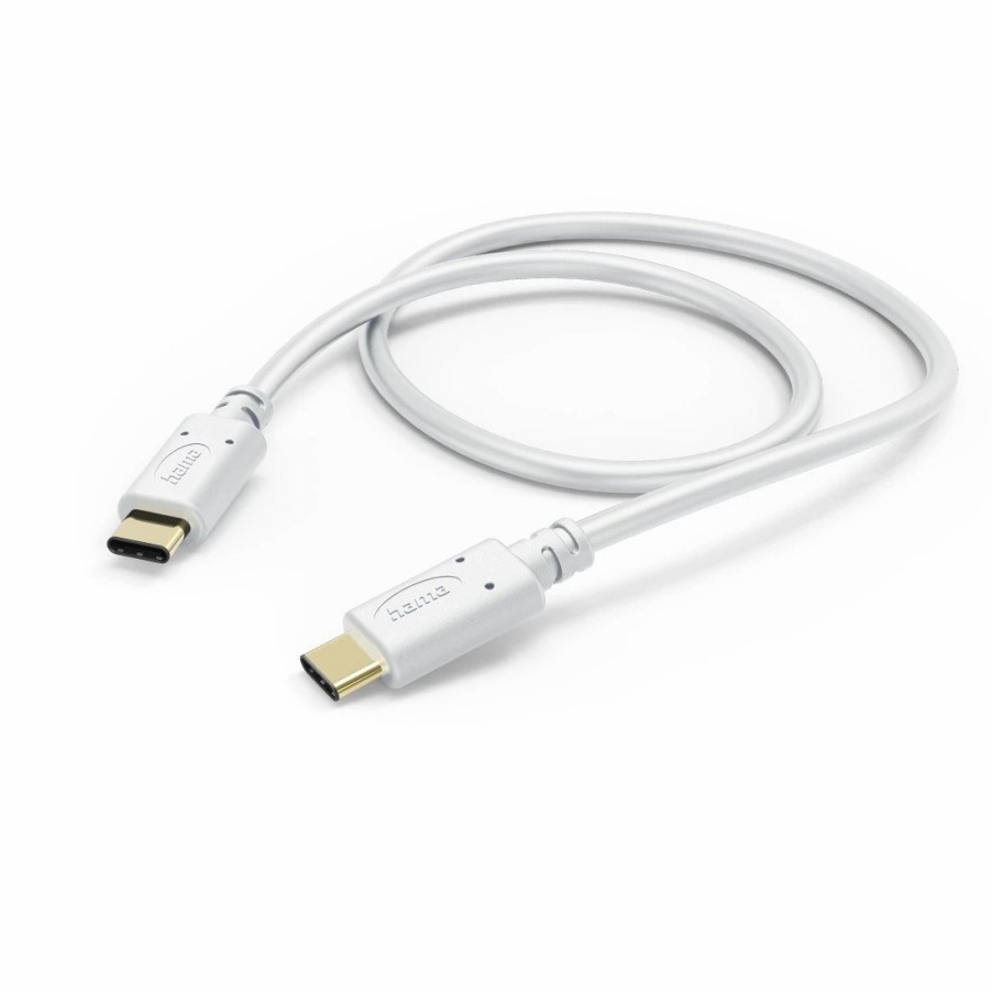 PC- & Laptop-Zubehör Hama | Ladekabel, Usb-C - Usb-C, 1,5 M, Weis