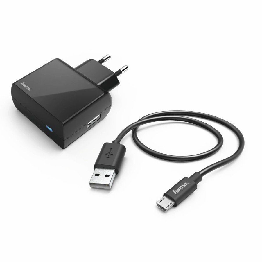 Handy & Mobile-Zubehör Hama | Ladeset, Micro-Usb, 2,4 A, Schwarz