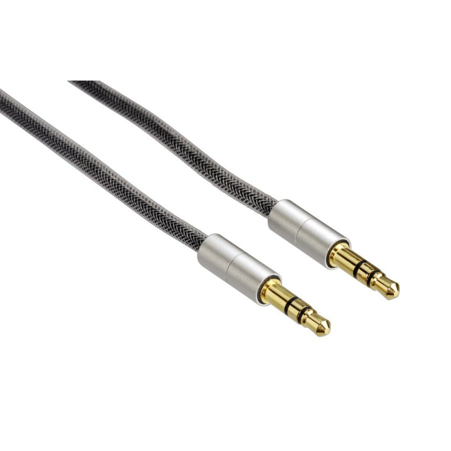 TV & Heimkino-Zubehör Hama TV-Audiokabel & -adapter | Verbindungskabel Aluline Klinke 3,5 Mm, Stecker - Stecker, Stereo, 2 M