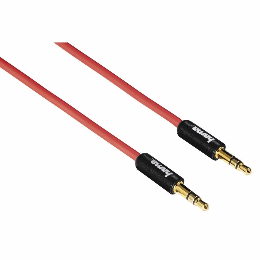 TV & Heimkino-Zubehör Hama TV-Audiokabel & -adapter | Verbindungskabel Super Soft, 3,5-Mm-Klinke, Stecker - Stecker, 0,5 M