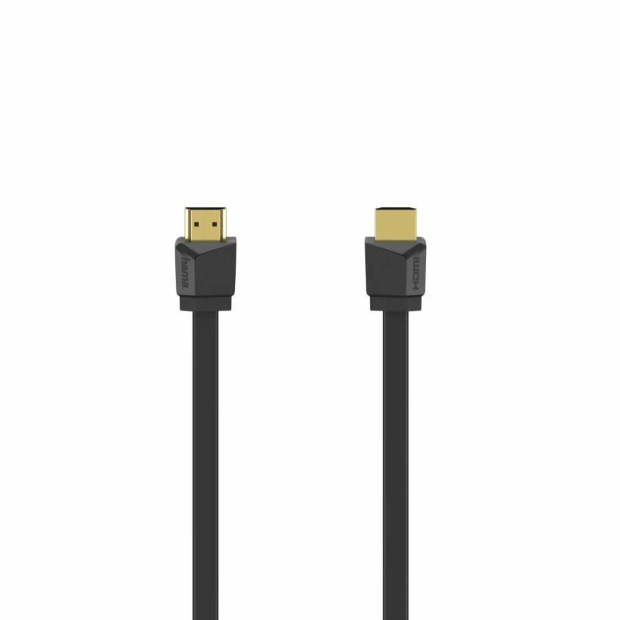 TV & Heimkino-Zubehör Hama HDMI-Kabel für TVs | High Speed Hdmi™-Kabel Flexi-Slim, 4K, Stecker - Stecker, Ethernet, 1,5 M