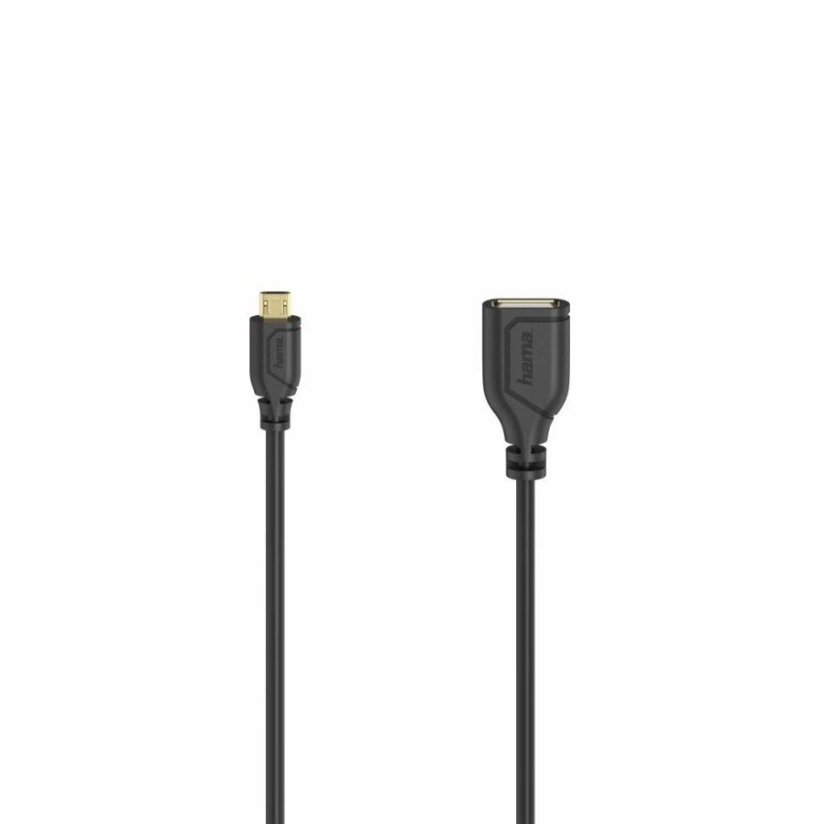 PC- & Laptop-Zubehör Hama USB-Adapter | Micro-Usb-Otg-Kabel Flexi-Slim, Usb 2.0, 480 Mbit/S, 0,15 M