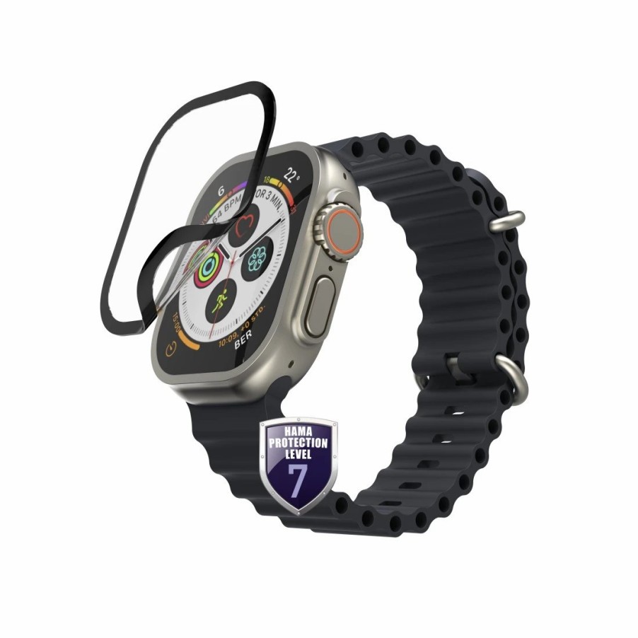 Smartwatches & Zubehör Hama Smartwatch-Schutzfolien | Displayschutz Hiflex Fur Apple Watch Ultra/Watch Ultra 2, 49 Mm