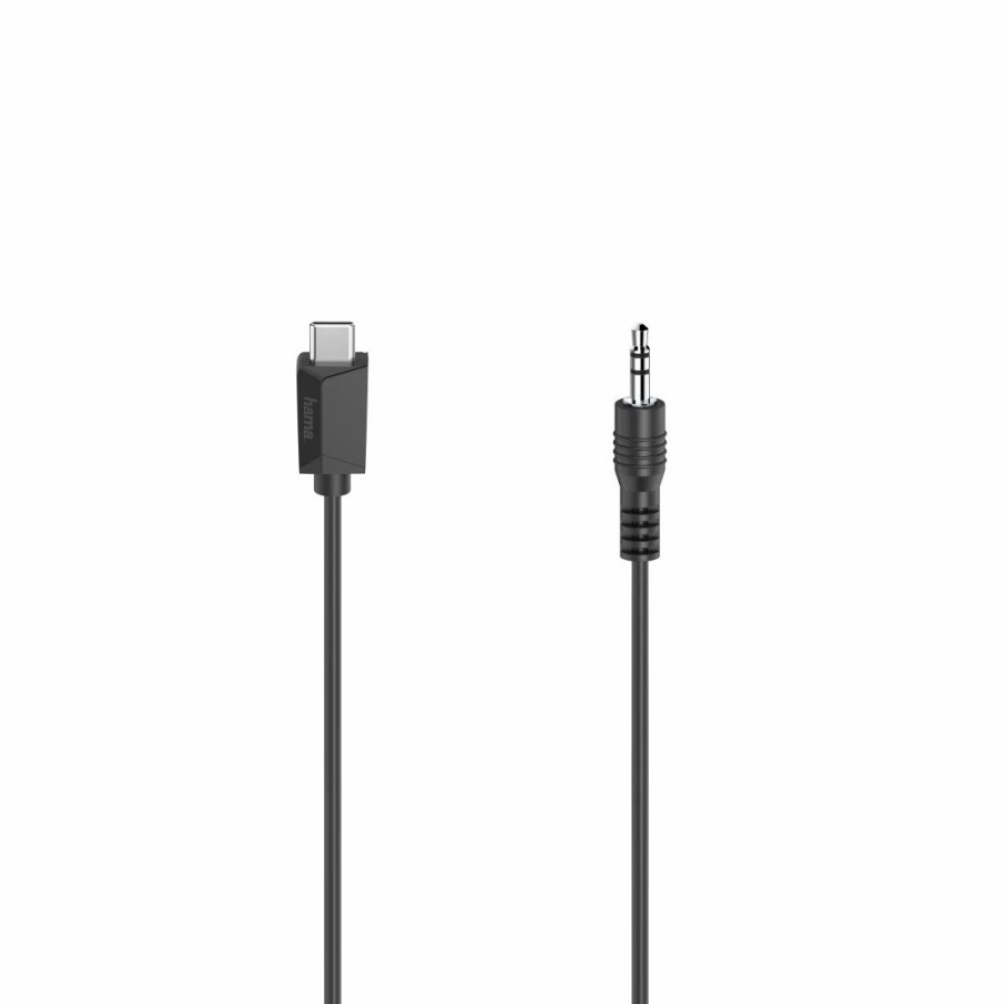 PC- & Laptop-Zubehör Hama PC-Audio-Kabel & -Adapter | Audio-Kabel, Usb-C-Stecker - 3,5-Mm-Klinken-Stecker, Stereo, 0,75 M