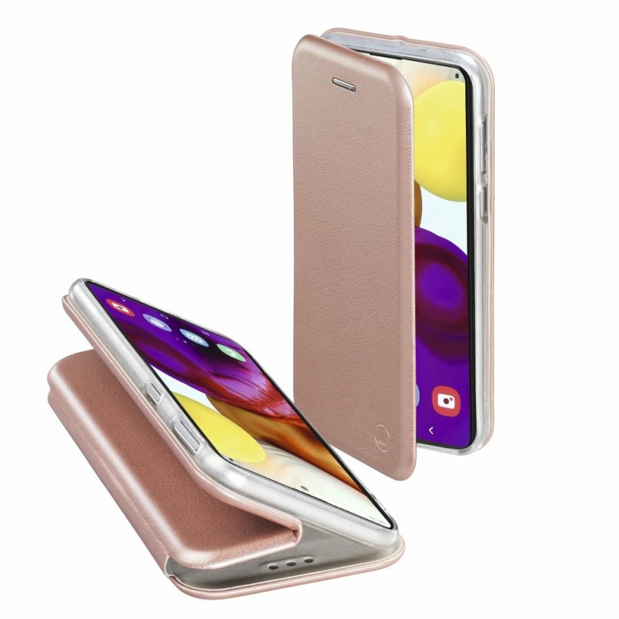 Handy & Mobile-Zubehör Hama | Booklet Curve Fur Samsung Galaxy A71, Rosegold