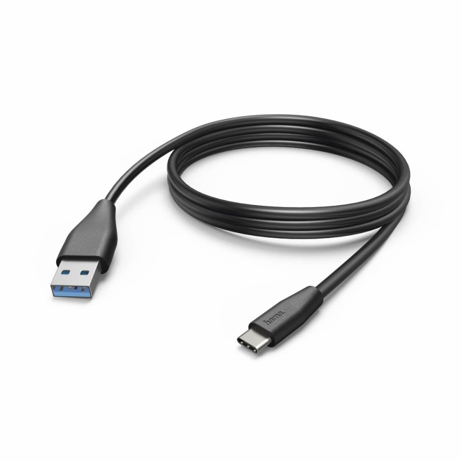 Handy & Mobile-Zubehör Hama | Lade-/Datenkabel, Usb Type-C - Usb-A-Stecker, 3 M, Schwarz