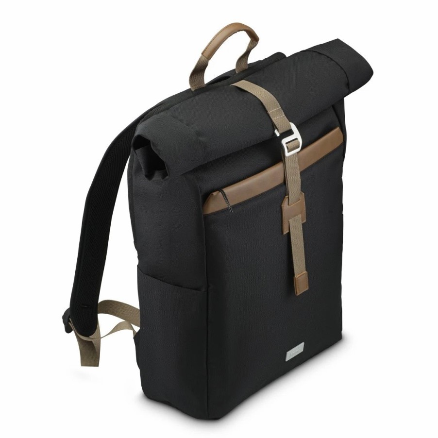 PC- & Laptop-Zubehör Hama | Laptop-Rucksack Silvan, Rolltop, Nachhaltig, Bis 41 Cm (16.2), Schwarz