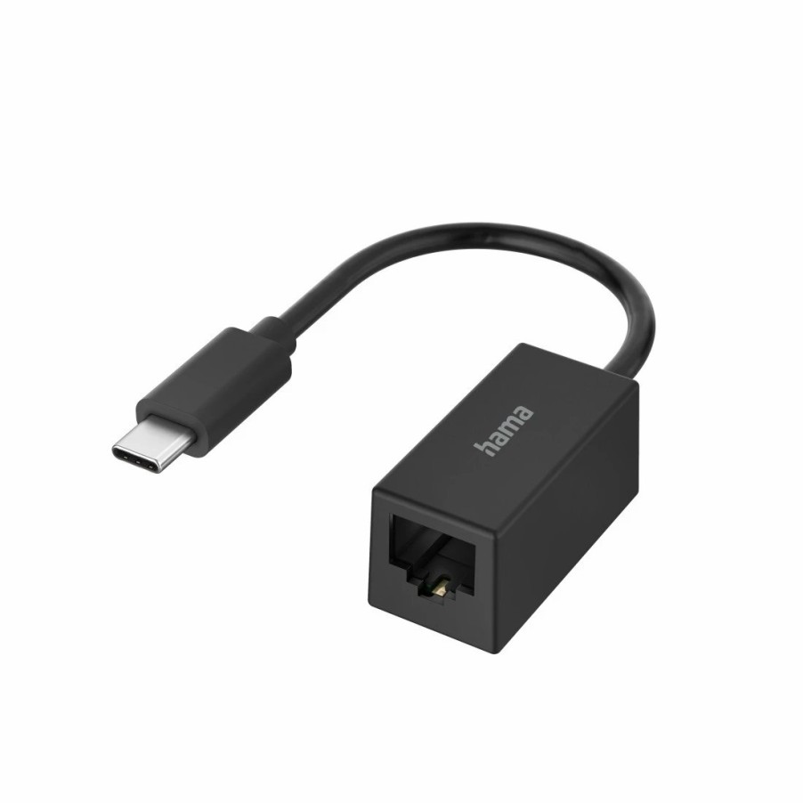 PC- & Laptop-Zubehör Hama LAN-Adapter | Netzwerk-Adapter, Usb-C-Stecker - Lan/Ethernet-Buchse, Gigabit Ethernet