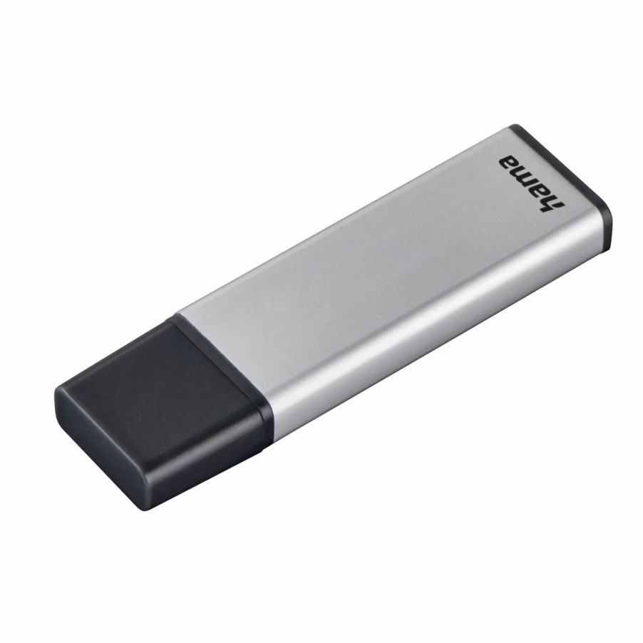 PC- & Laptop-Zubehör Hama | Usb-Stick Classic, Usb 3.0, 128Gb, 90Mb/S, Silber