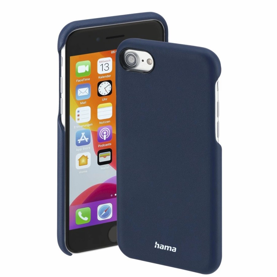 Handy & Mobile-Zubehör Hama | Cover Finest Sense Fur Apple Iphone 6/6S/7/8/Se 2020/Se 2022, Blau