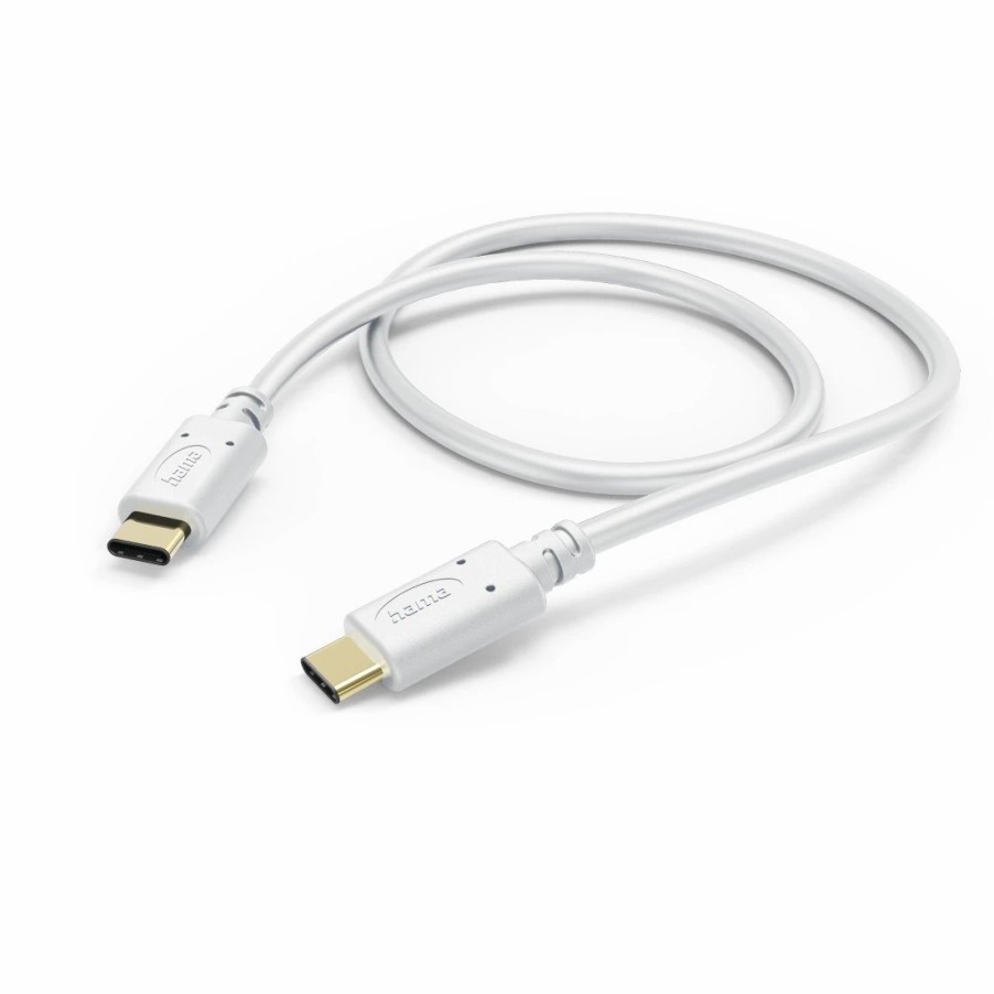 Handy & Mobile-Zubehör Hama | Ladekabel, Usb-C - Usb-C, 1,5 M, Weis