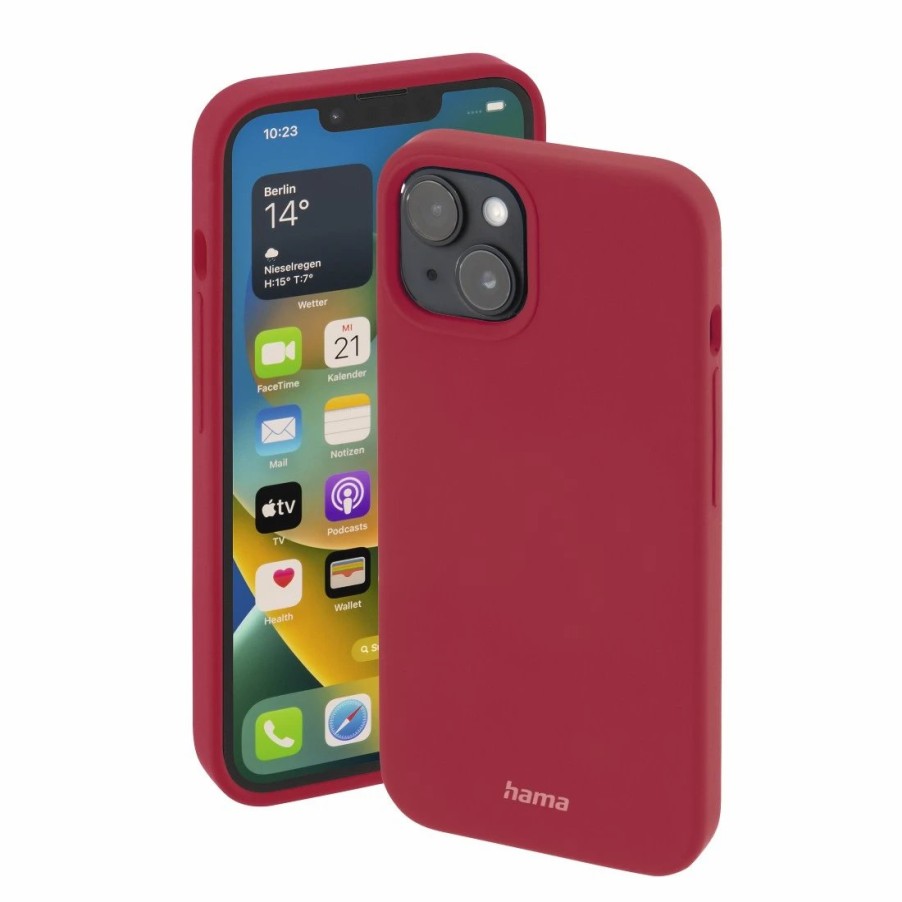 Handy & Mobile-Zubehör Hama | Cover Magcase Finest Feel Pro Fur Apple Iphone 14 Plus, Rot