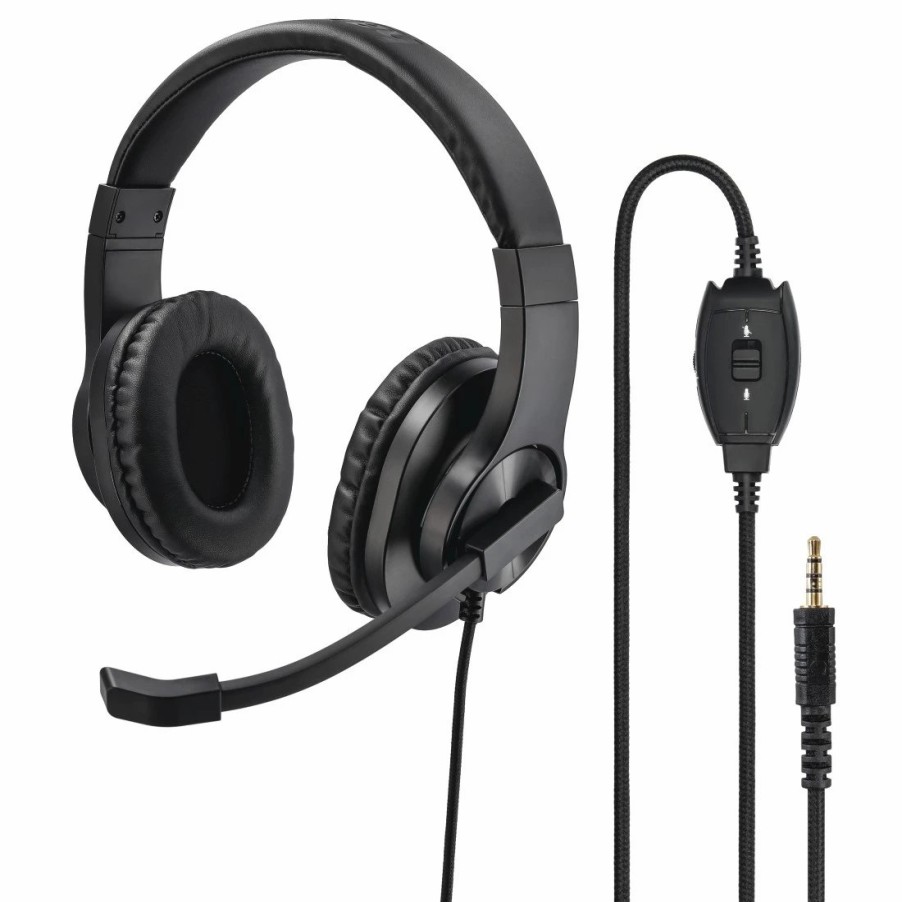 PC- & Laptop-Zubehör Hama | Pc-Office-Headset Hs-P350, Stereo, Schwarz