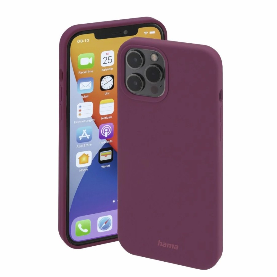 Handy & Mobile-Zubehör Hama | Cover Magcase Finest Feel Pro Fur Apple Iphone 12 Pro Max, Bordeaux